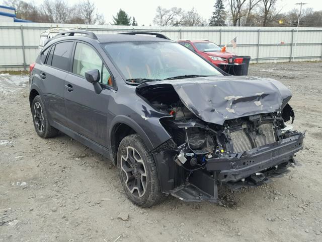 JF2GPADC4HH249744 - 2017 SUBARU CROSSTREK GRAY photo 1