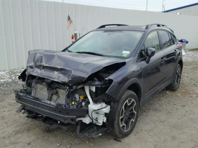 JF2GPADC4HH249744 - 2017 SUBARU CROSSTREK GRAY photo 2