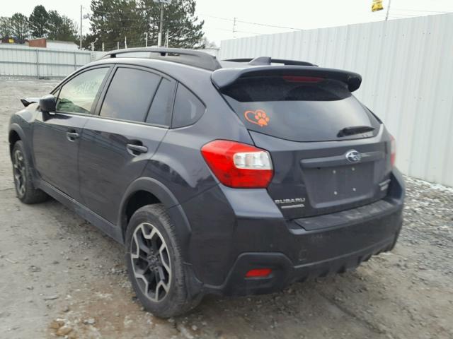 JF2GPADC4HH249744 - 2017 SUBARU CROSSTREK GRAY photo 3