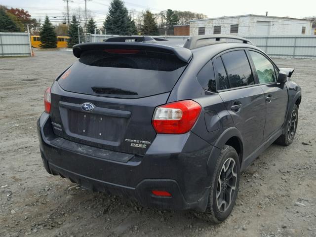 JF2GPADC4HH249744 - 2017 SUBARU CROSSTREK GRAY photo 4