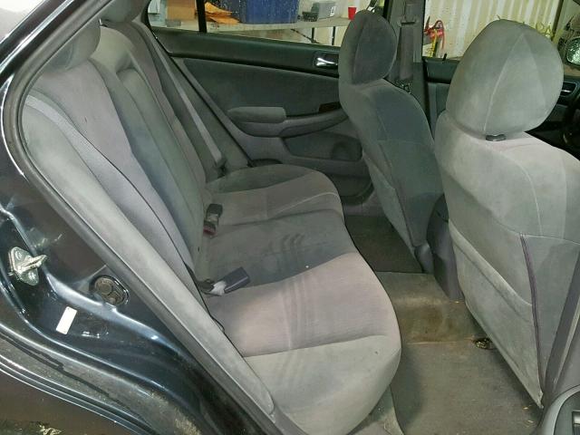 1HGCM56304A025062 - 2004 HONDA ACCORD LX GRAY photo 6