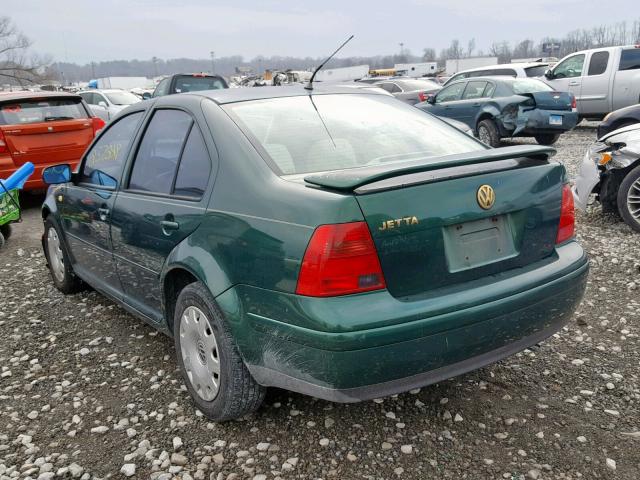 3VWRA29MXXM058322 - 1999 VOLKSWAGEN JETTA GL GREEN photo 3