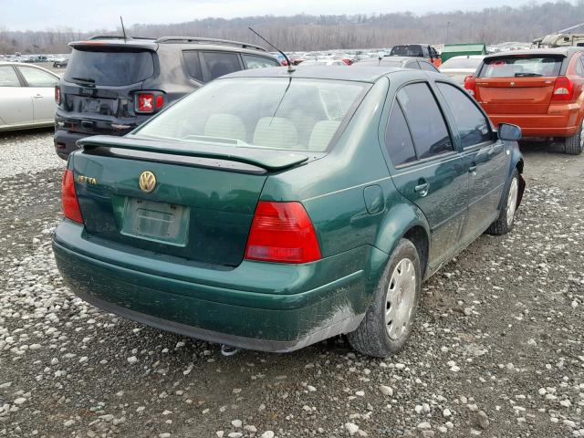 3VWRA29MXXM058322 - 1999 VOLKSWAGEN JETTA GL GREEN photo 4