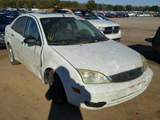 1FAFP34N67W301835 - 2007 FORD FOCUS ZX4 WHITE photo 1