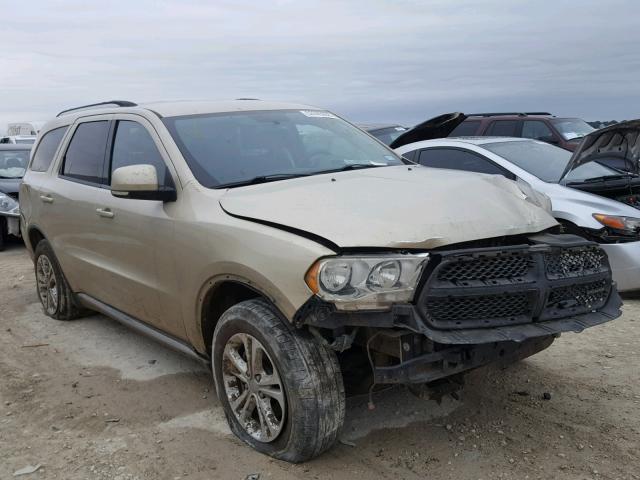 1D4RD4GG6BC729601 - 2011 DODGE DURANGO CR GOLD photo 1