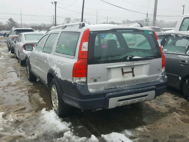 YV1SZ592951187735 - 2005 VOLVO XC70 SILVER photo 3