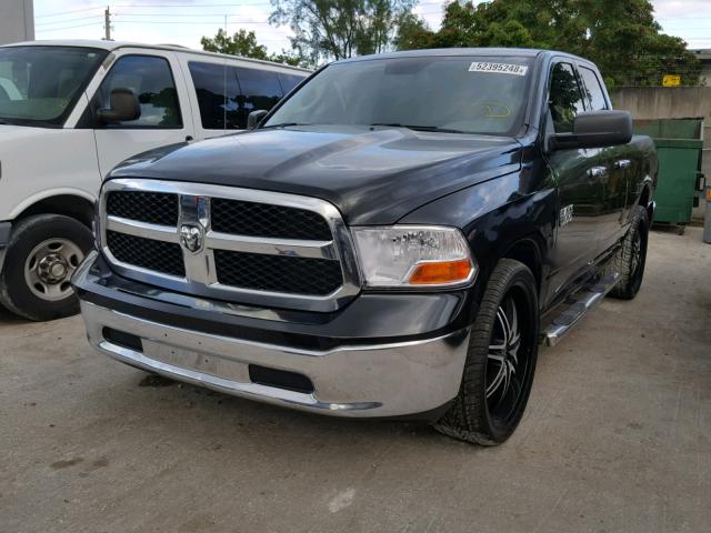 1C6RR6GT4GS262271 - 2016 RAM 1500 SLT BLACK photo 2