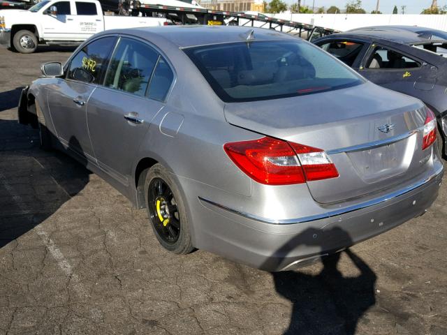 KMHGC4DD4CU153984 - 2012 HYUNDAI GENESIS 3. GRAY photo 3