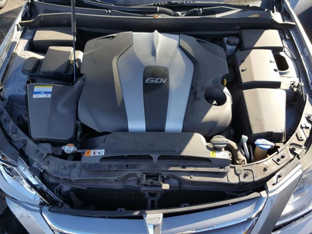 KMHGC4DD4CU153984 - 2012 HYUNDAI GENESIS 3. GRAY photo 7