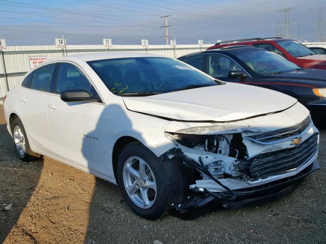 1G1ZB5ST6JF218084 - 2018 CHEVROLET MALIBU LS თეთრი ფოტო 1
