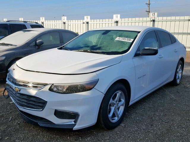 1G1ZB5ST6JF218084 - 2018 CHEVROLET MALIBU LS თეთრი ფოტო 2