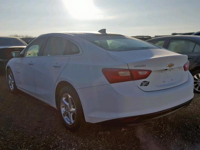 1G1ZB5ST6JF218084 - 2018 CHEVROLET MALIBU LS თეთრი ფოტო 3