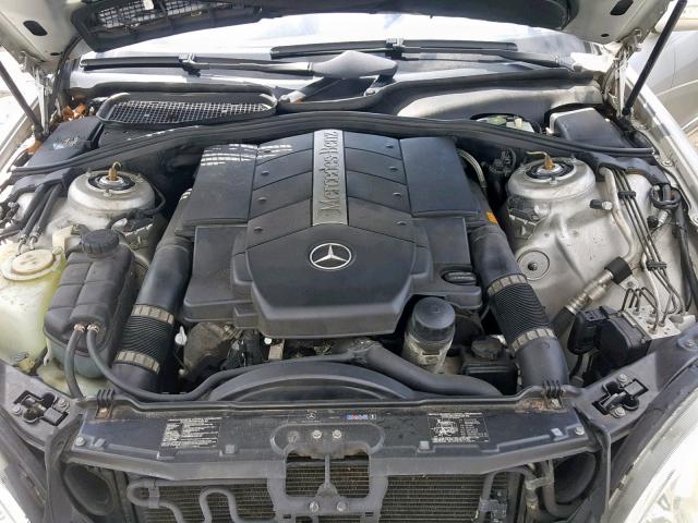 WDBNG83J74A394695 - 2004 MERCEDES-BENZ S 430 4MAT SILVER photo 7