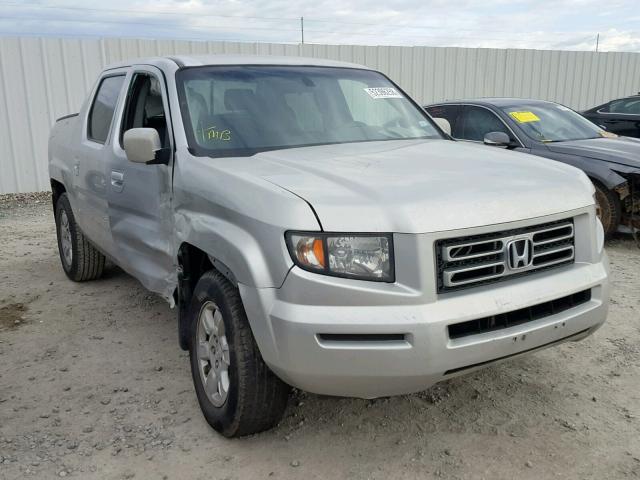 2HJYK16426H530192 - 2006 HONDA RIDGELINE SILVER photo 1