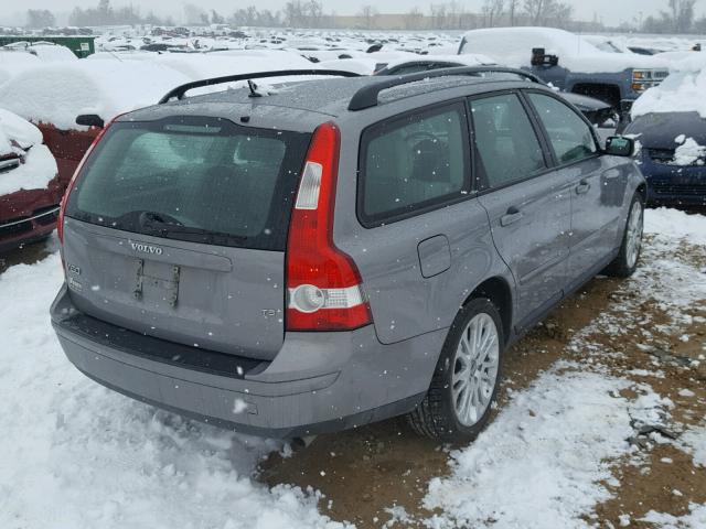 YV1MW682852072370 - 2005 VOLVO V50 T5 GRAY photo 4