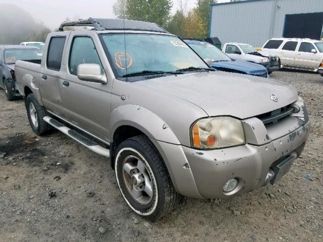 1N6ED27T91C368714 - 2001 NISSAN FRONTIER C SILVER photo 1