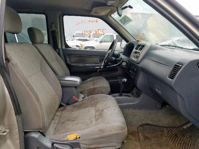 1N6ED27T91C368714 - 2001 NISSAN FRONTIER C SILVER photo 5