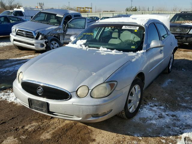 2G4WC532951303846 - 2005 BUICK LACROSSE C SILVER photo 2