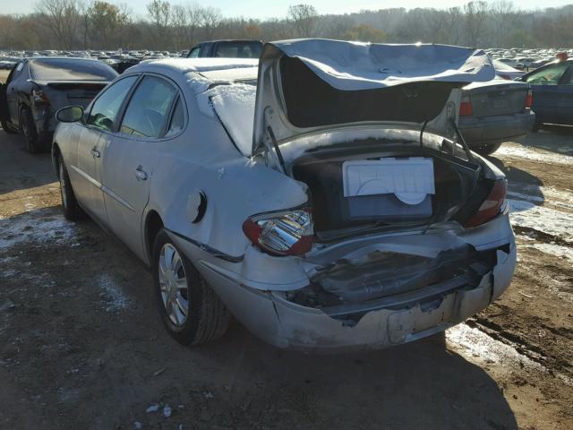 2G4WC532951303846 - 2005 BUICK LACROSSE C SILVER photo 3