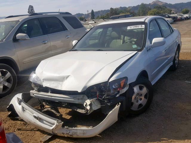 1HGCG16531A023139 - 2001 HONDA ACCORD EX WHITE photo 2