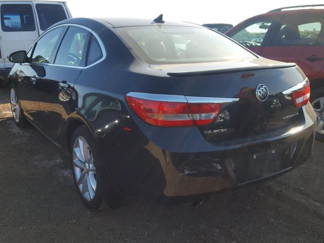 1G4PR5SK5E4156899 - 2014 BUICK VERANO CON BLACK photo 3