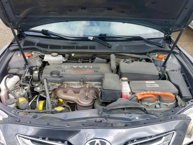 4T1BB46K17U024695 - 2007 TOYOTA CAMRY HYBR GRAY photo 7