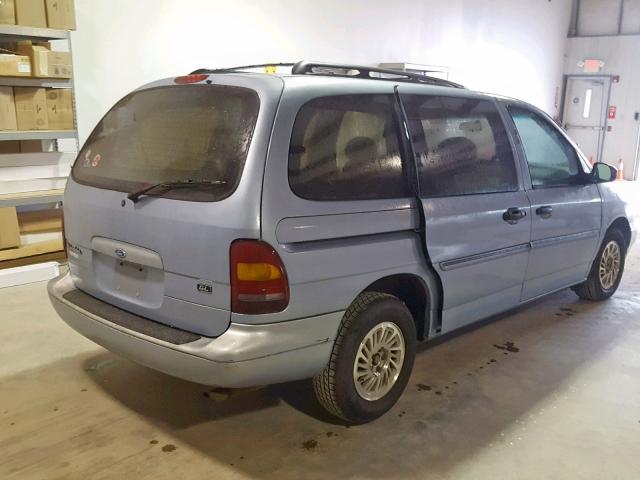 2FMDA5147WBB08700 - 1998 FORD WINDSTAR W BLUE photo 4