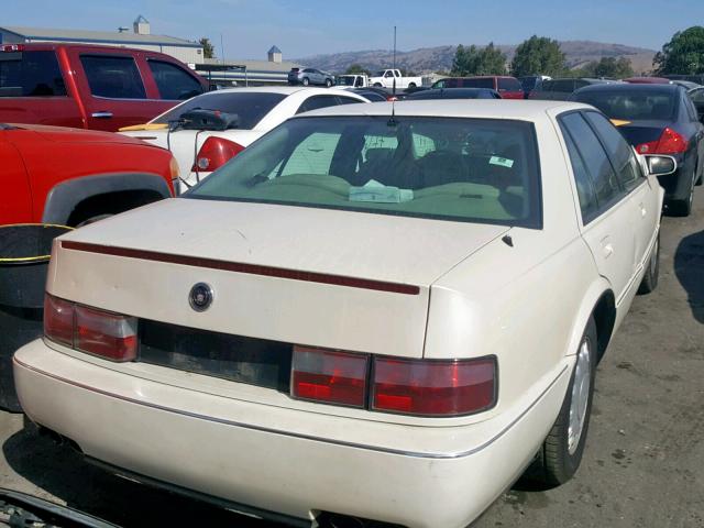 1G6KY5294VU828386 - 1997 CADILLAC SEVILLE ST WHITE photo 4