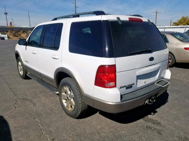 1FMZU74W54ZB45759 - 2004 FORD EXPLORER E WHITE photo 3