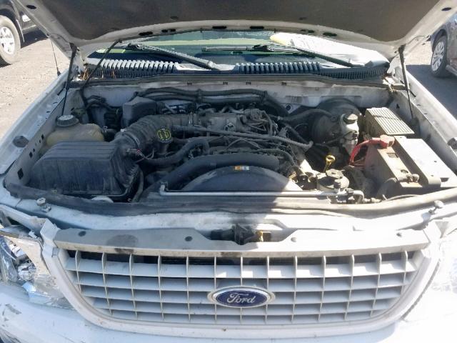 1FMZU74W54ZB45759 - 2004 FORD EXPLORER E WHITE photo 7