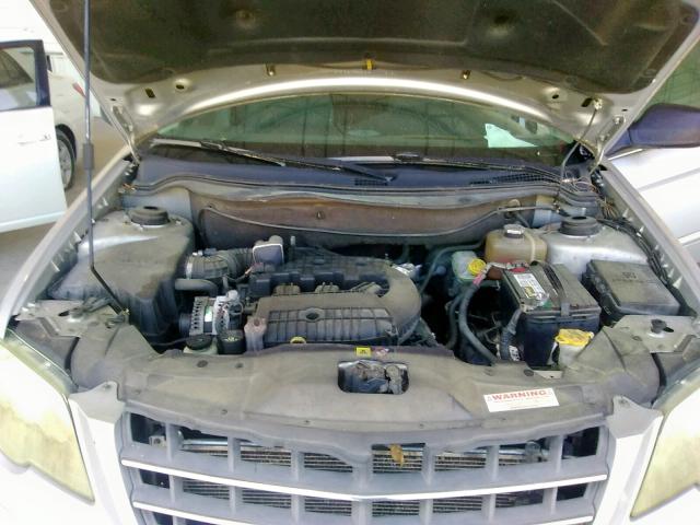 2A8GM68X48R638494 - 2008 CHRYSLER PACIFICA T GRAY photo 7