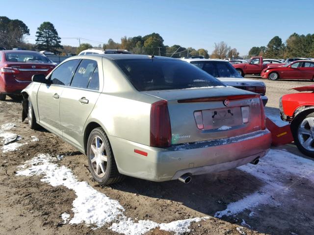 1G6DW677X50195413 - 2005 CADILLAC STS GREEN photo 3