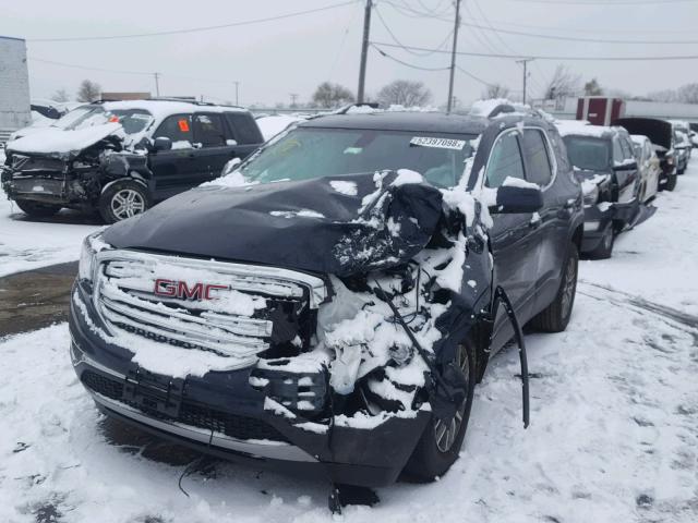 1GKKNLLA3HZ278600 - 2017 GMC ACADIA SLE BLUE photo 2