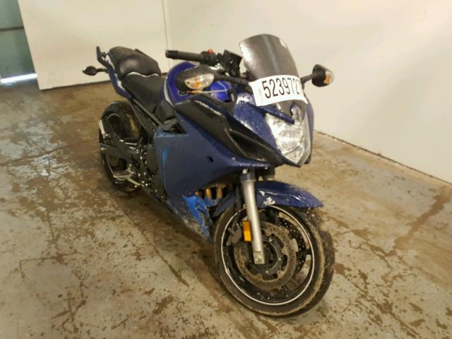 JYARJ18E5DA012697 - 2013 YAMAHA FZ6 R BLUE photo 1