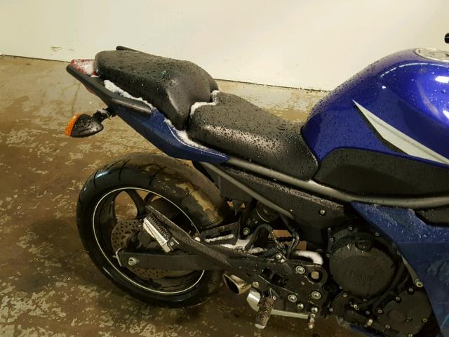 JYARJ18E5DA012697 - 2013 YAMAHA FZ6 R BLUE photo 6