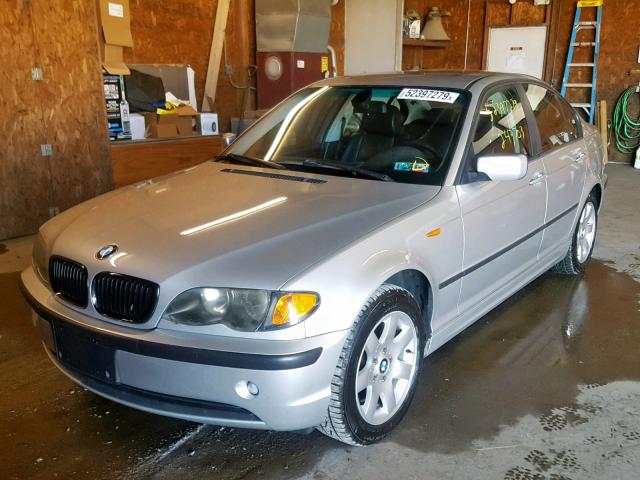 WBAEU334X3PM55392 - 2003 BMW 325 XI SILVER photo 2