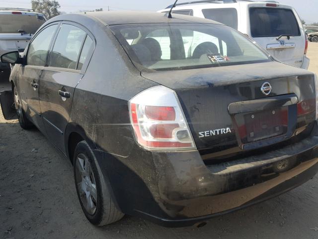 3N1AB61E58L658975 - 2008 NISSAN SENTRA 2.0 BLACK photo 3