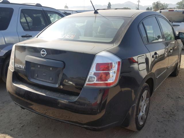 3N1AB61E58L658975 - 2008 NISSAN SENTRA 2.0 BLACK photo 4