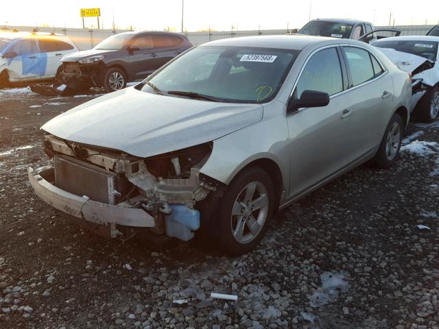 1G11B5SL5EF204485 - 2014 CHEVROLET MALIBU LS TAN photo 2