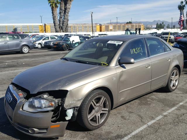 WAUAH78E66A240904 - 2006 AUDI A4 3.2 GOLD photo 2