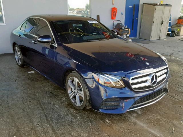 WDDZF4JB6HA162207 - 2017 MERCEDES-BENZ E 300 BLUE photo 1