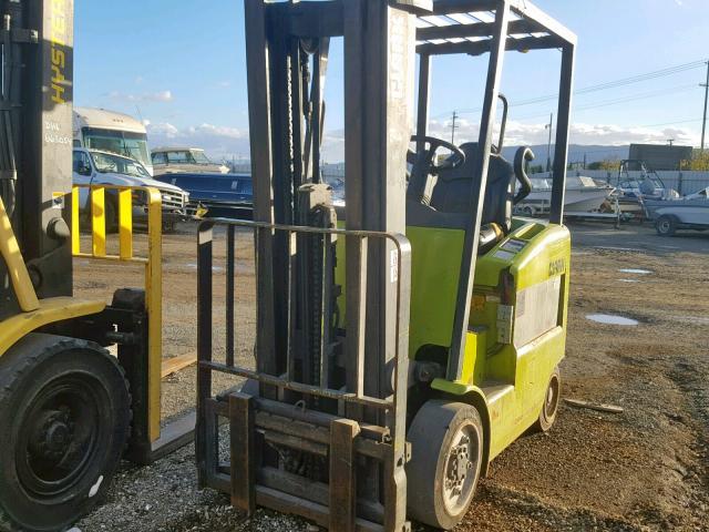 00106772E - 1987 CLARK FORKLIFT FORKLIFT Зелений фото 2