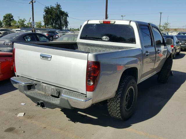 1GTD5MFE6C8106696 - 2012 GMC CANYON SLE SILVER photo 4