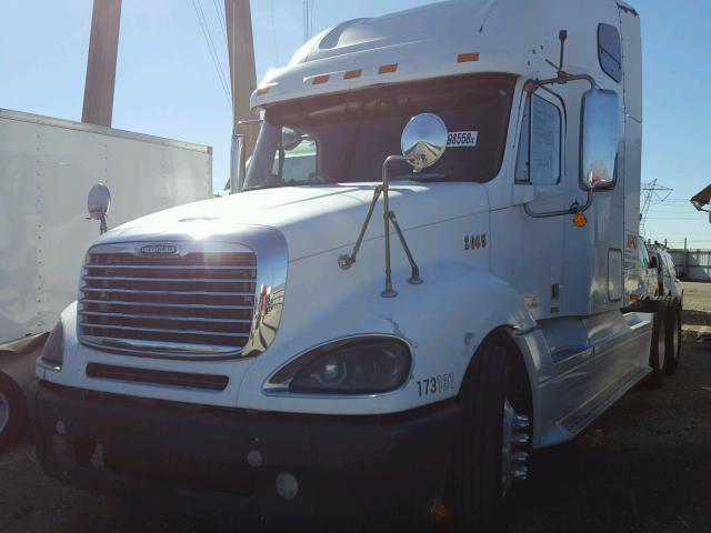 1FUJA6CK59DAC0193 - 2009 FREIGHTLINER CONVENTION WHITE photo 2