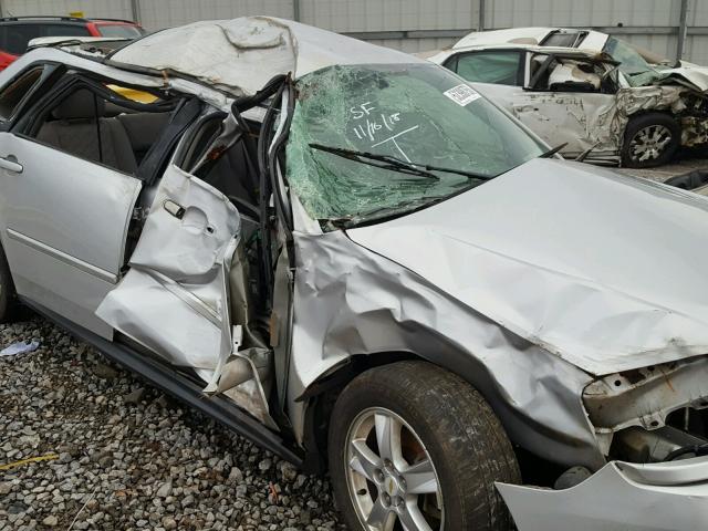 1G1ZT62865F124517 - 2005 CHEVROLET MALIBU MAX ვერცხლისფერი ფოტო 10