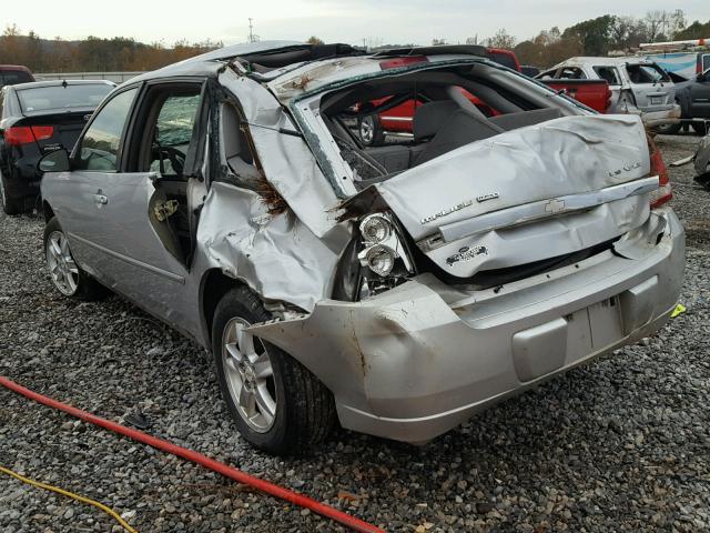 1G1ZT62865F124517 - 2005 CHEVROLET MALIBU MAX ვერცხლისფერი ფოტო 3