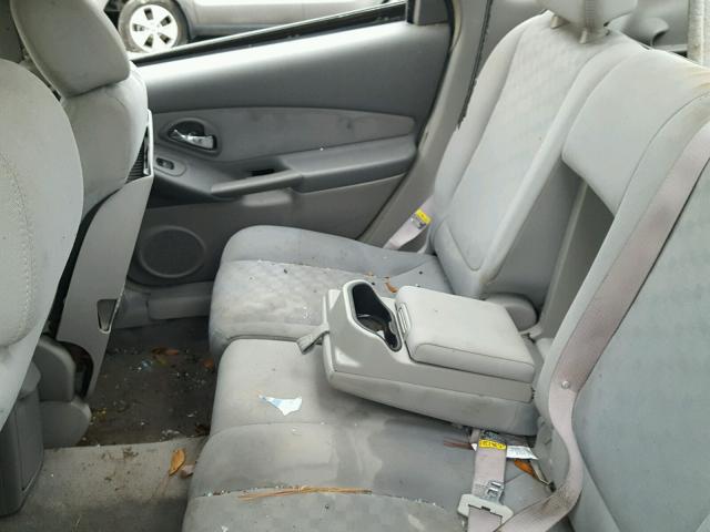 1G1ZT62865F124517 - 2005 CHEVROLET MALIBU MAX ვერცხლისფერი ფოტო 6