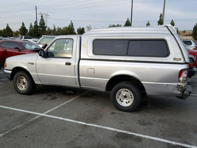 1FTCR10UXPPA99584 - 1993 FORD RANGER SILVER photo 9