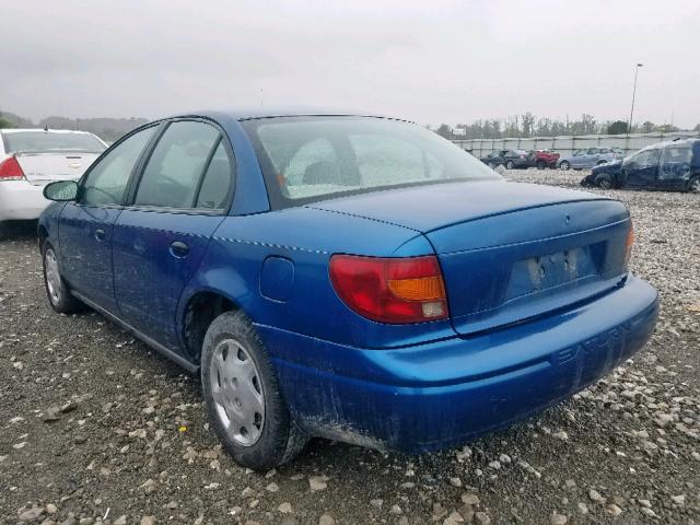 1G8ZH5283YZ136589 - 2000 SATURN SL1 BLUE photo 3