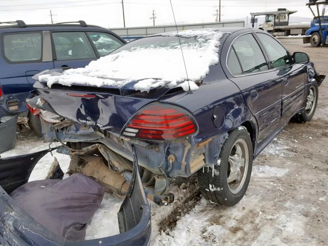 1G2NE52T2YM866044 - 2000 PONTIAC GRAND AM S BLUE photo 4